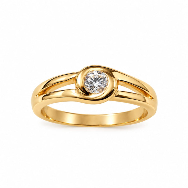 Anillo Dulce Amor Oro 18k – Jade18k