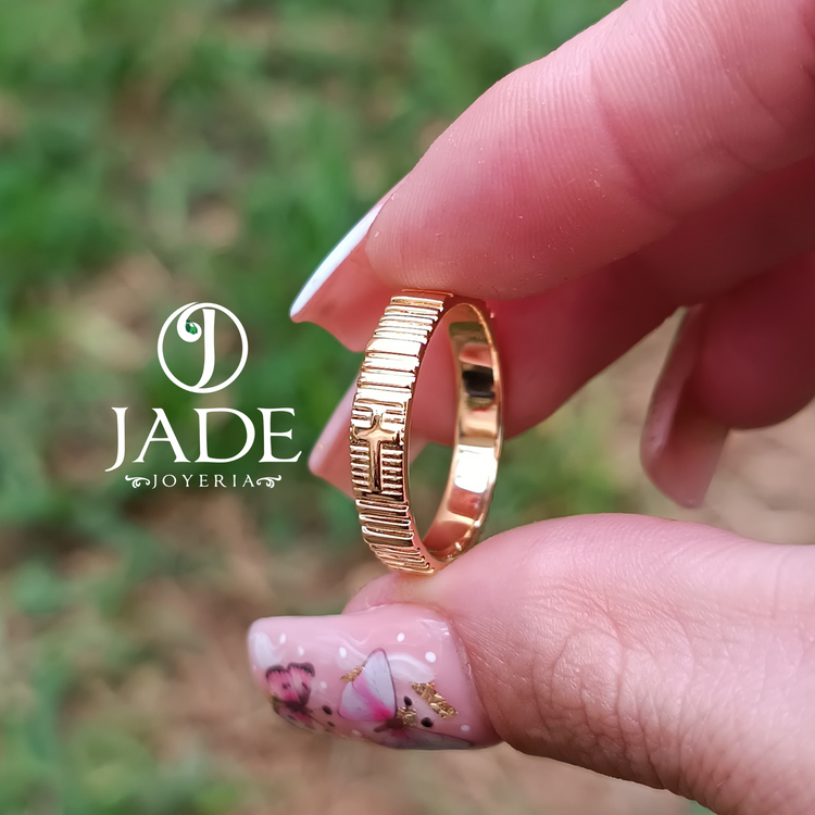 Denario personalizado en oro 18k – Jade18k (vista 4)