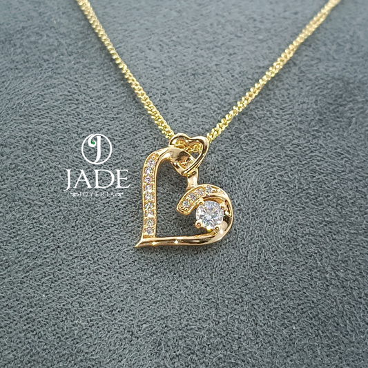 Dije Amore en oro 18k – Jade18k