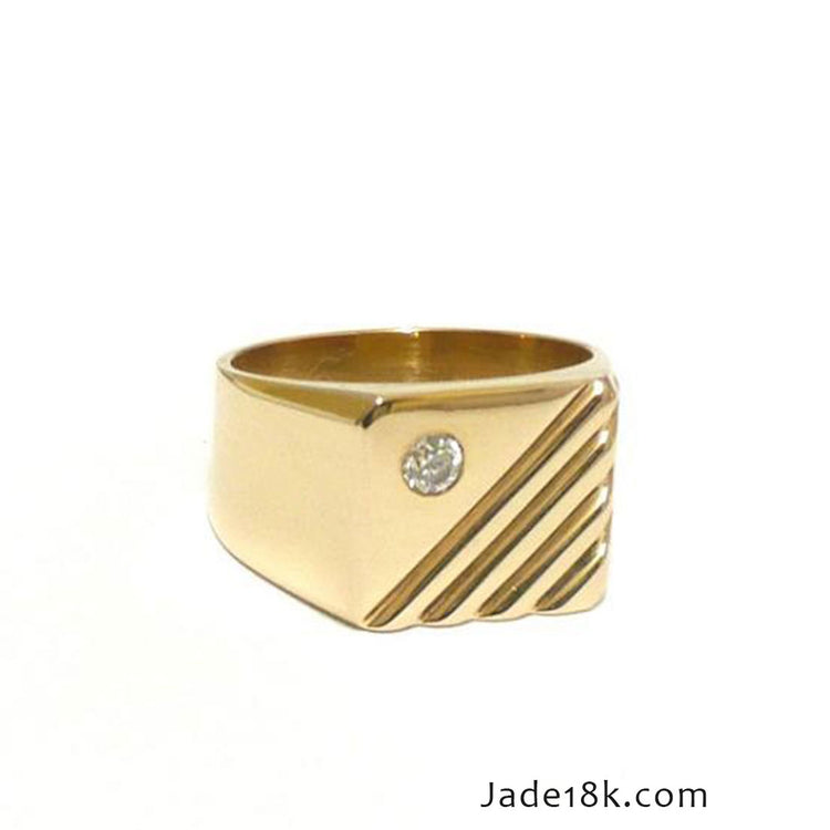 Chevalier Cuadrado Oro 18k – Jade18k
