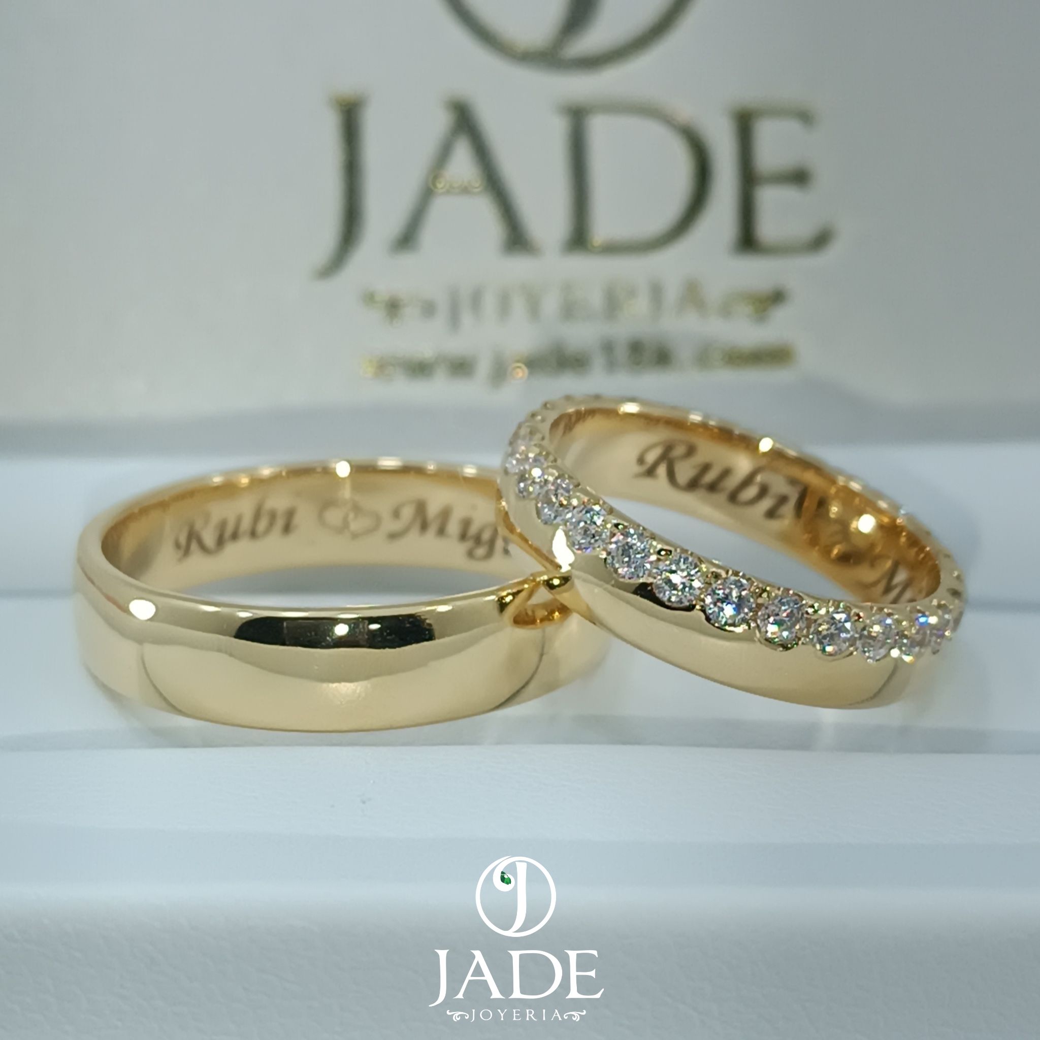 Aros de Boda "Amore Mio"