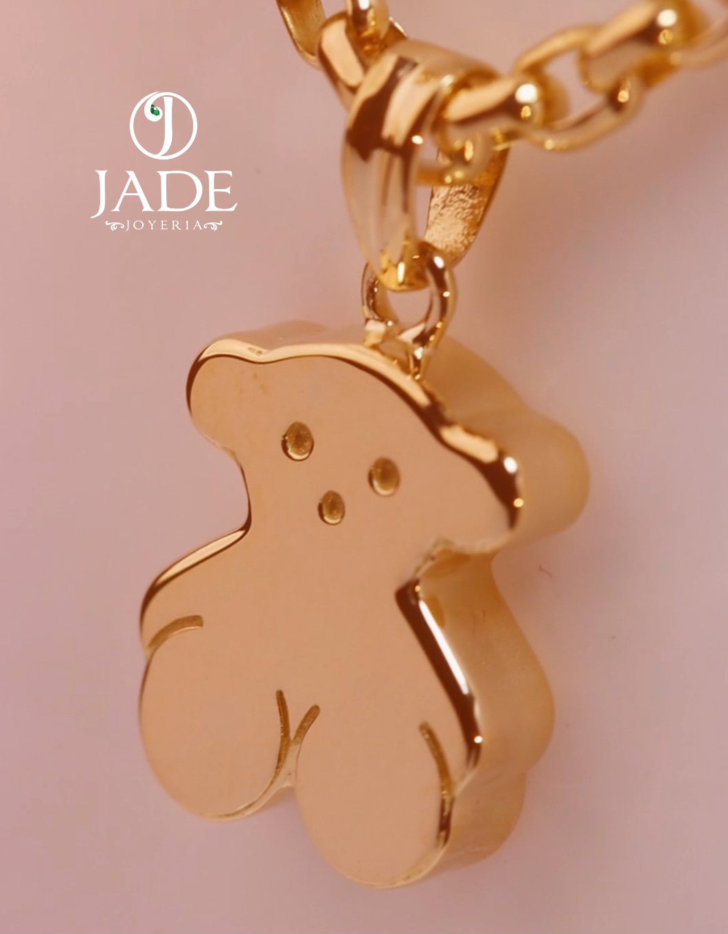 Dije de oso tous en oro 18k