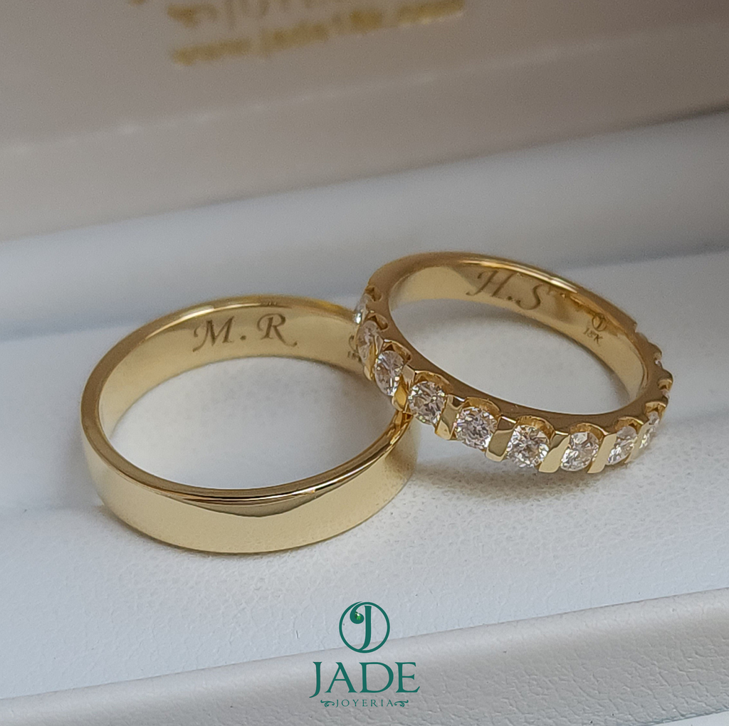 Aros de matrimonio "Mi Corazón"