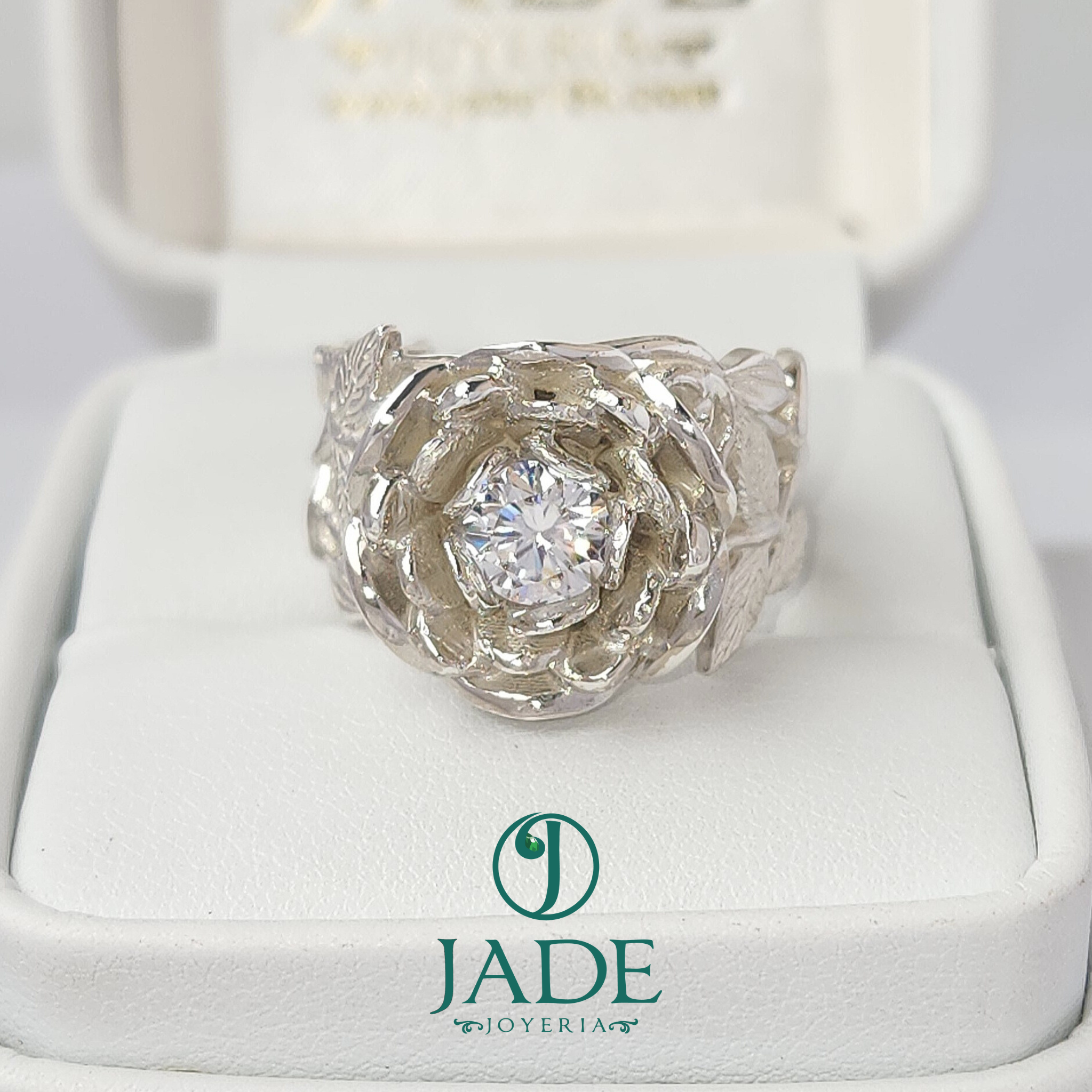 Anillo Larisa en plata ley