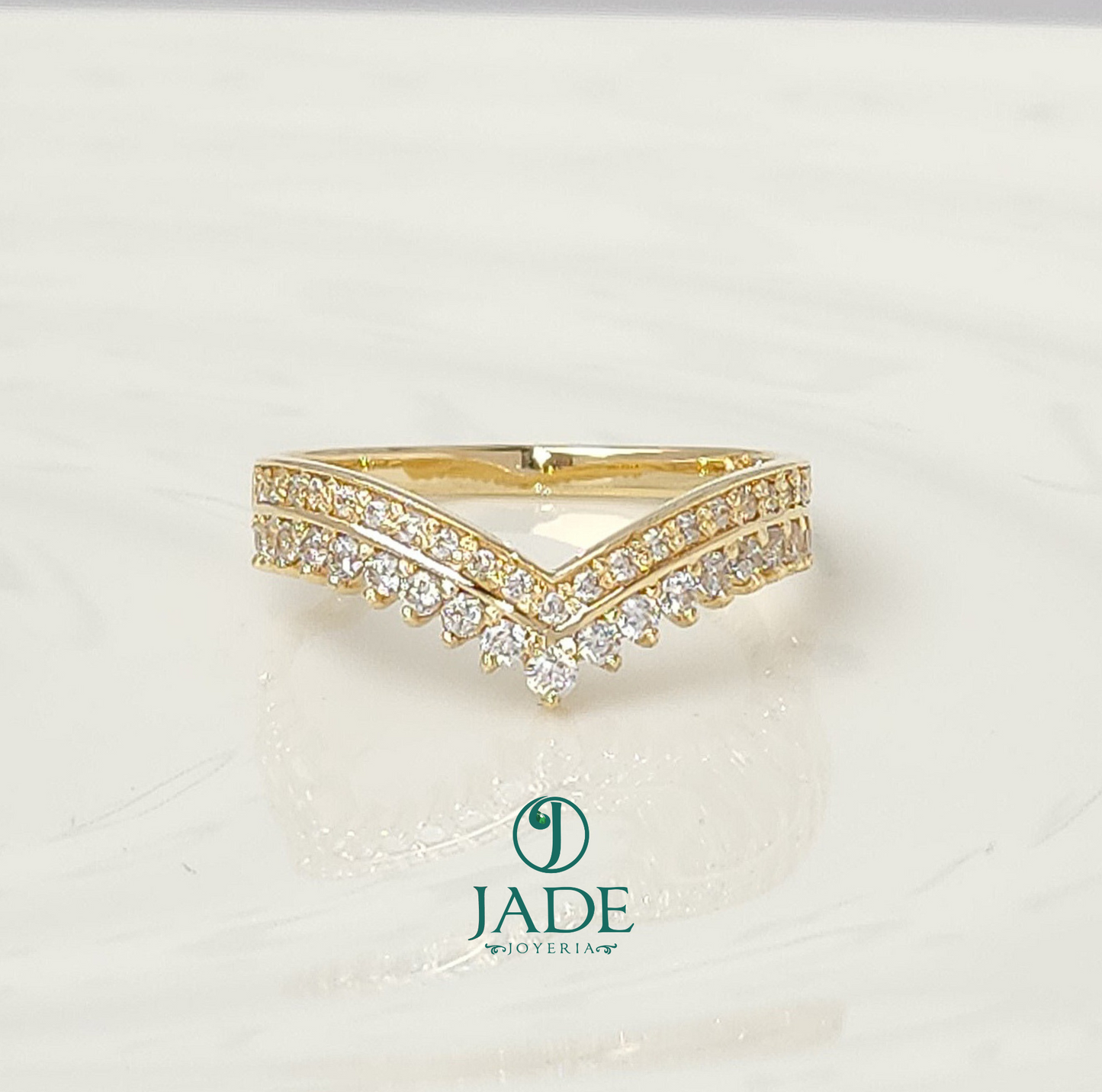 Anillo deseo de princesa en oro 18k