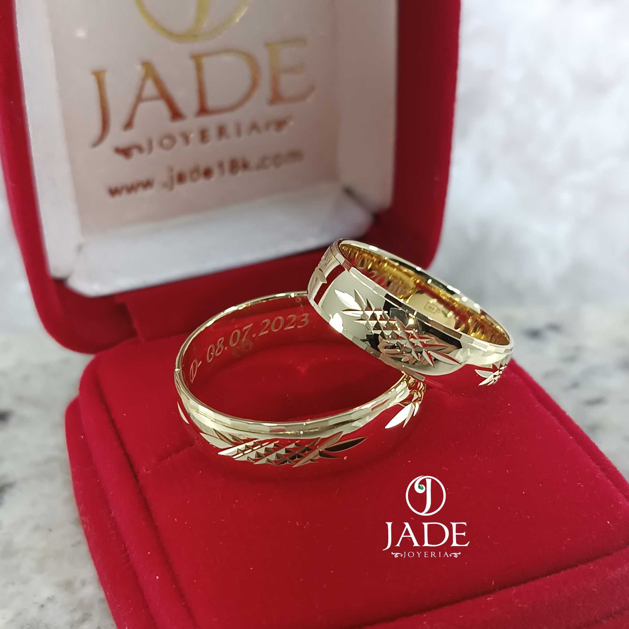 Aros diamantados pineapple