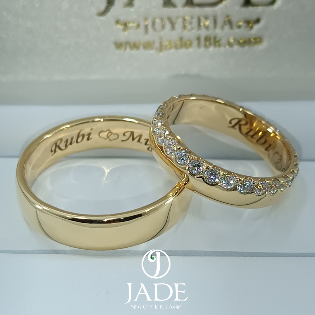 Aros de Boda "Amore Mio"