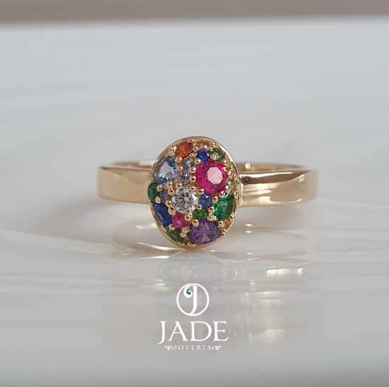 Anillo Gricelda en oro 18k – Jade18k (vista 2)