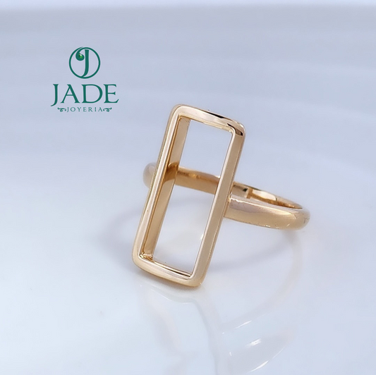 Anillo Geométrico en oro 18k