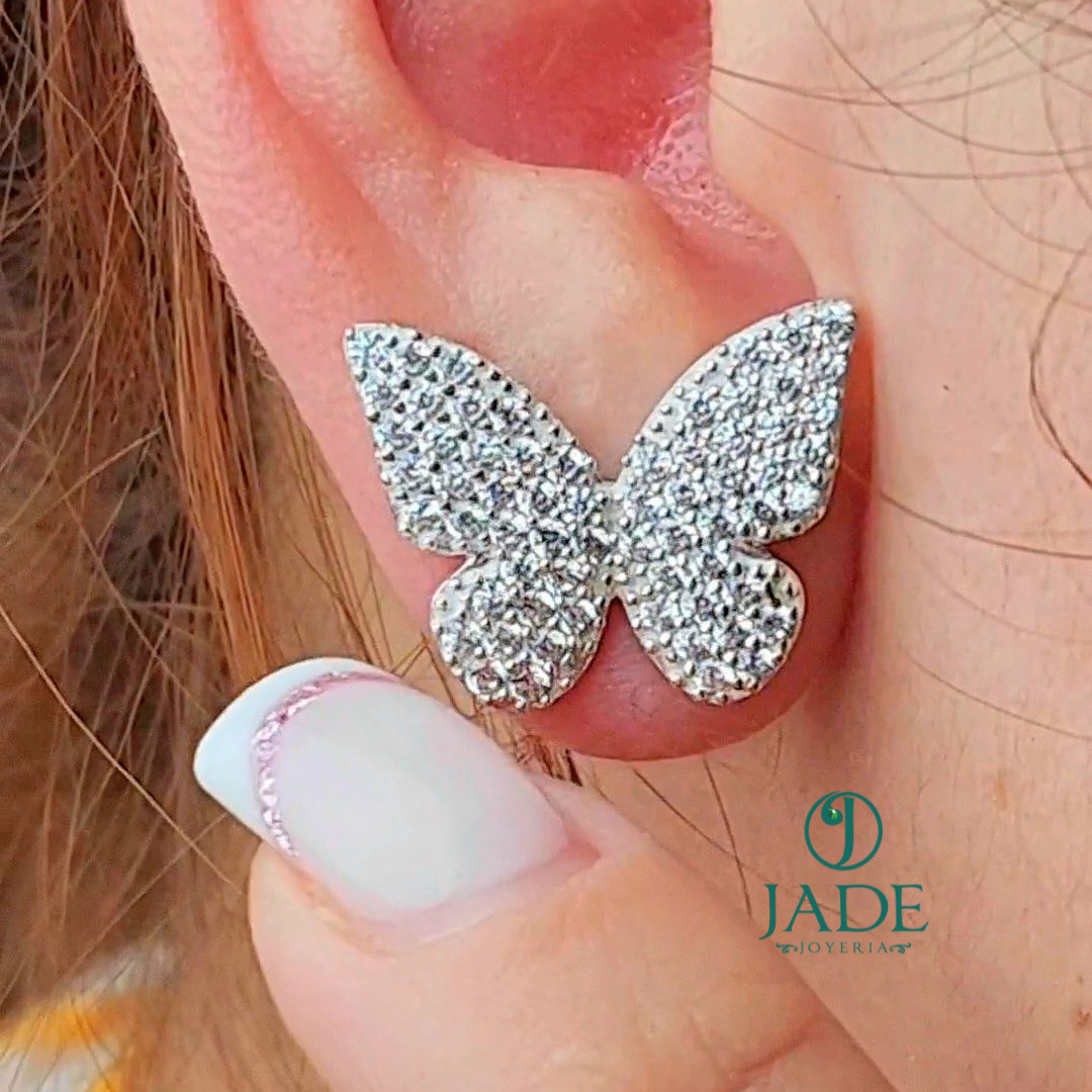 Aretes de Mariposa