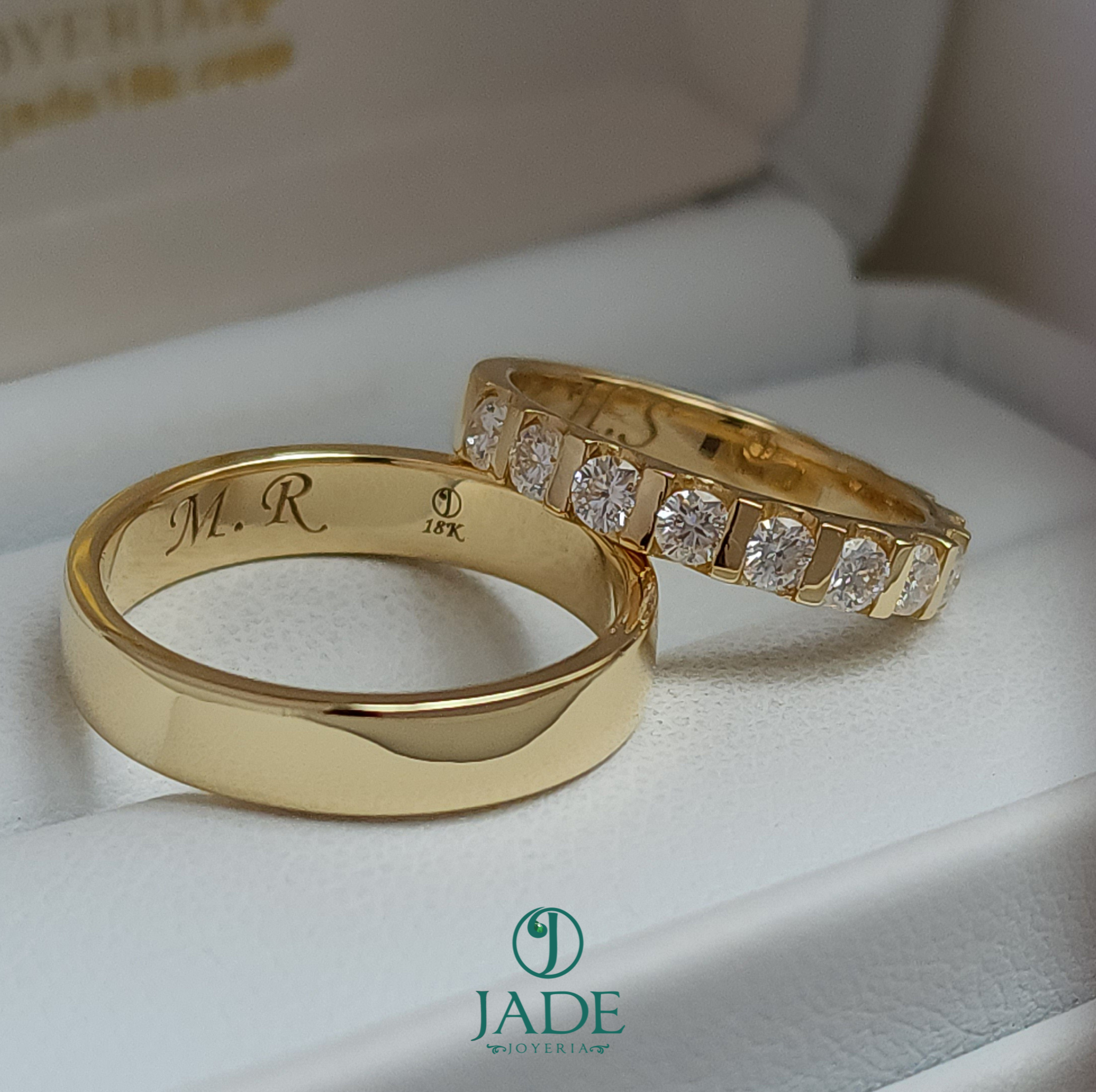 Aros de matrimonio "Mi Corazón"