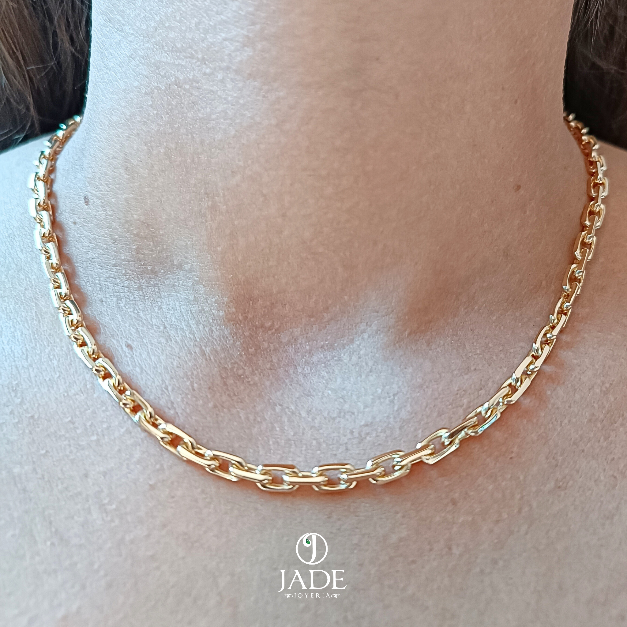 Collar de cadena gruesa