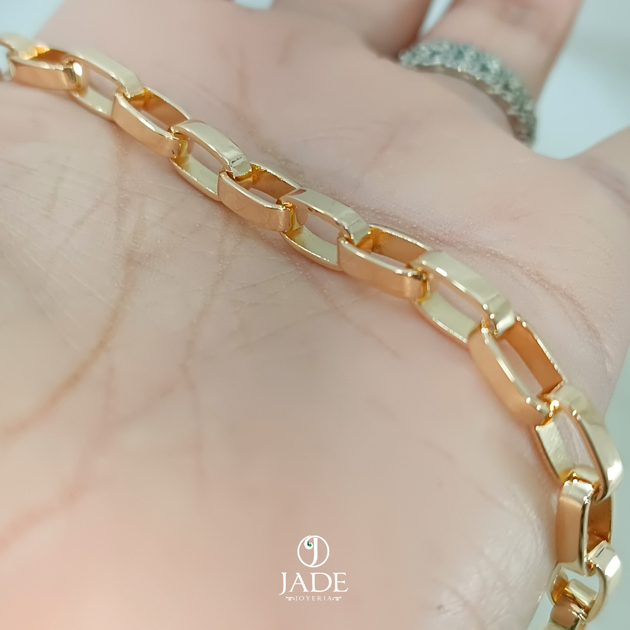 Pulsera de cadena gruesa