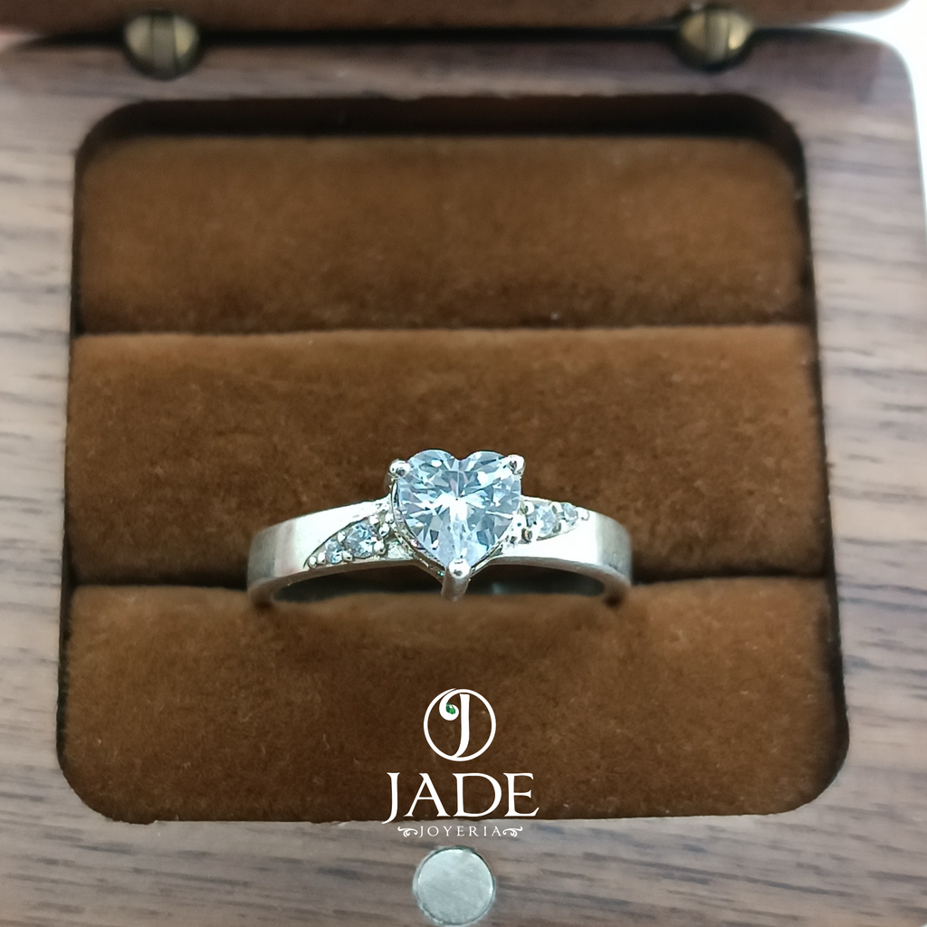 Anillo Piedra Corazón