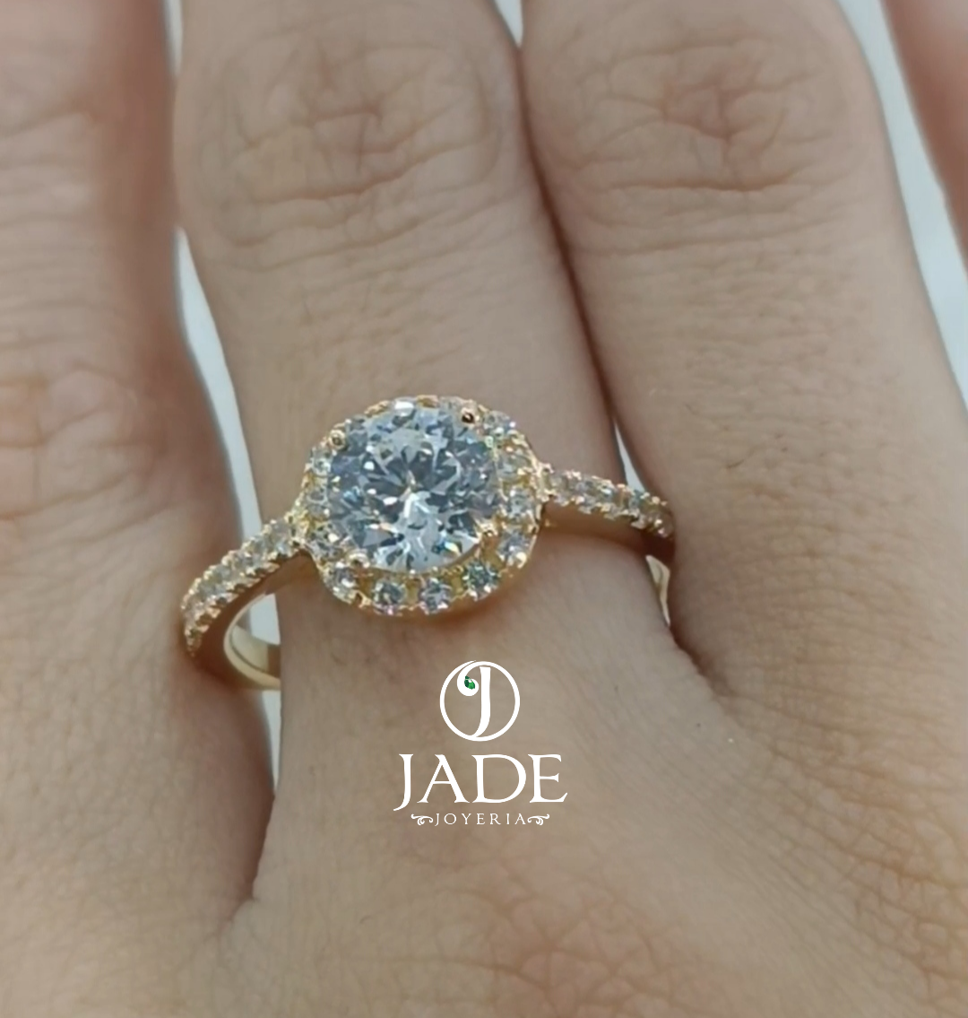 Anillo de compromiso abby