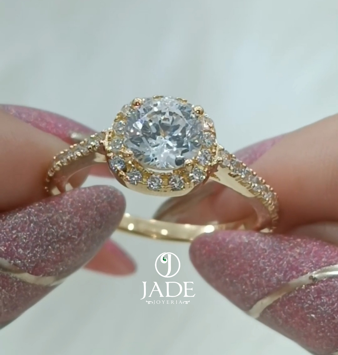 Anillo de compromiso abby