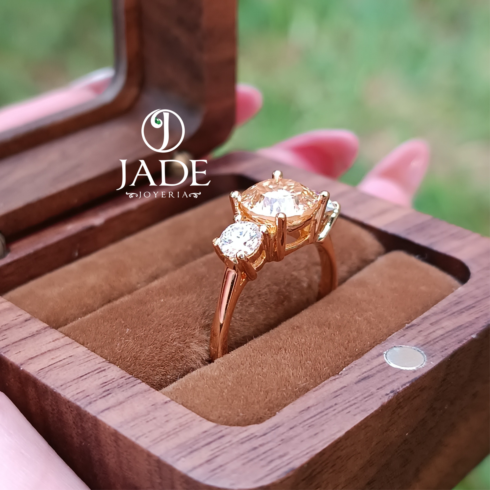 Anillo de compromiso lucia