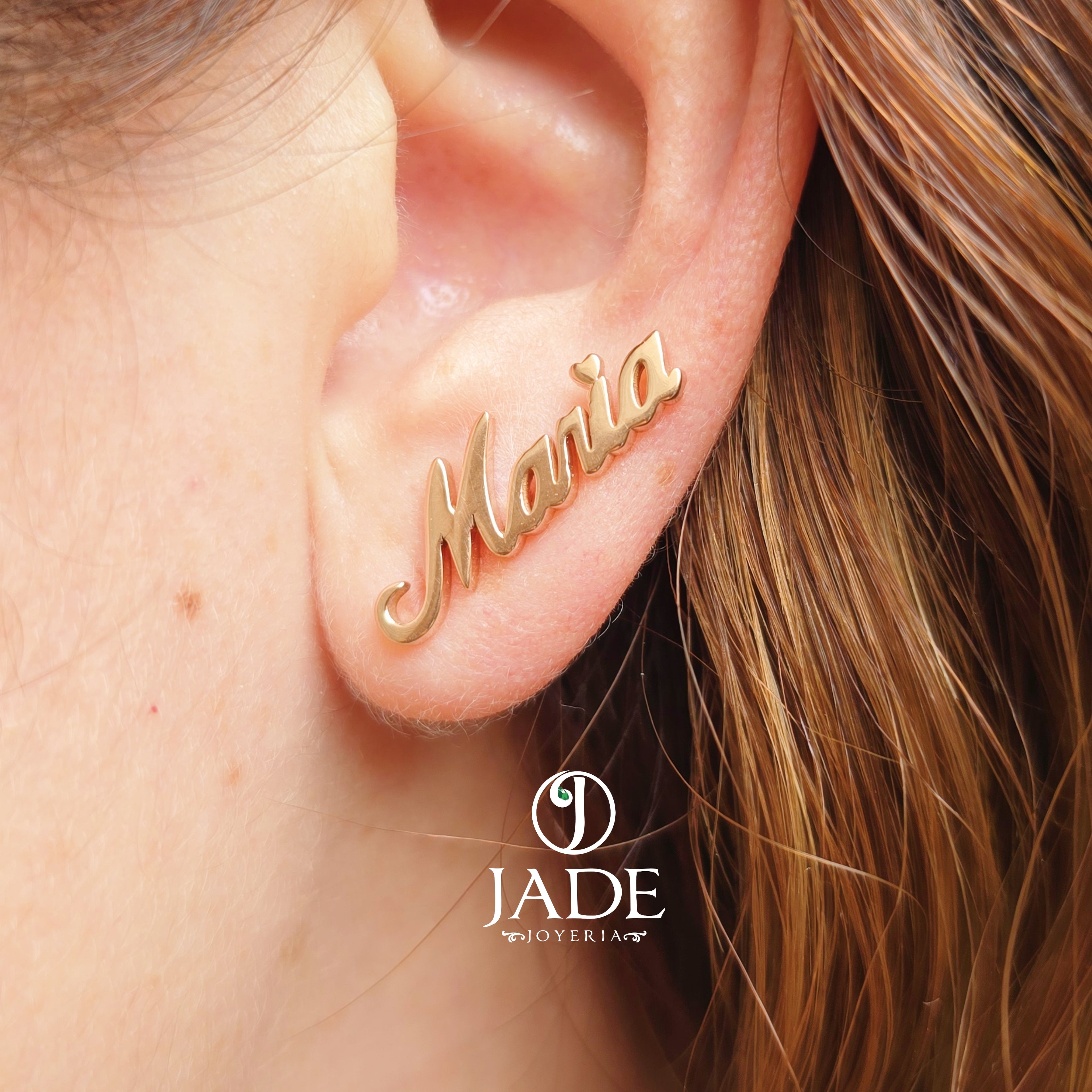 Aretes personalizados "Maria"