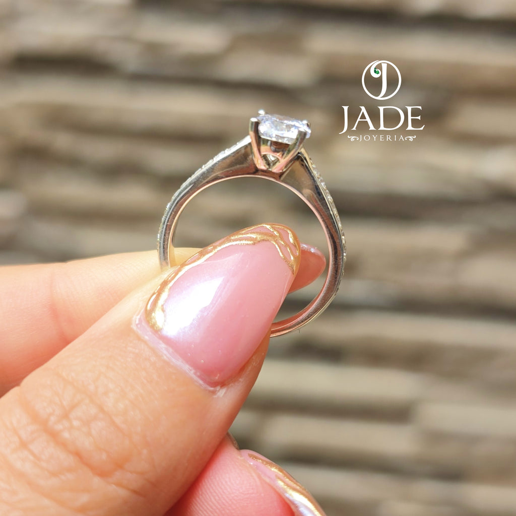 Anillo de Compromiso Plata "Eugenia"