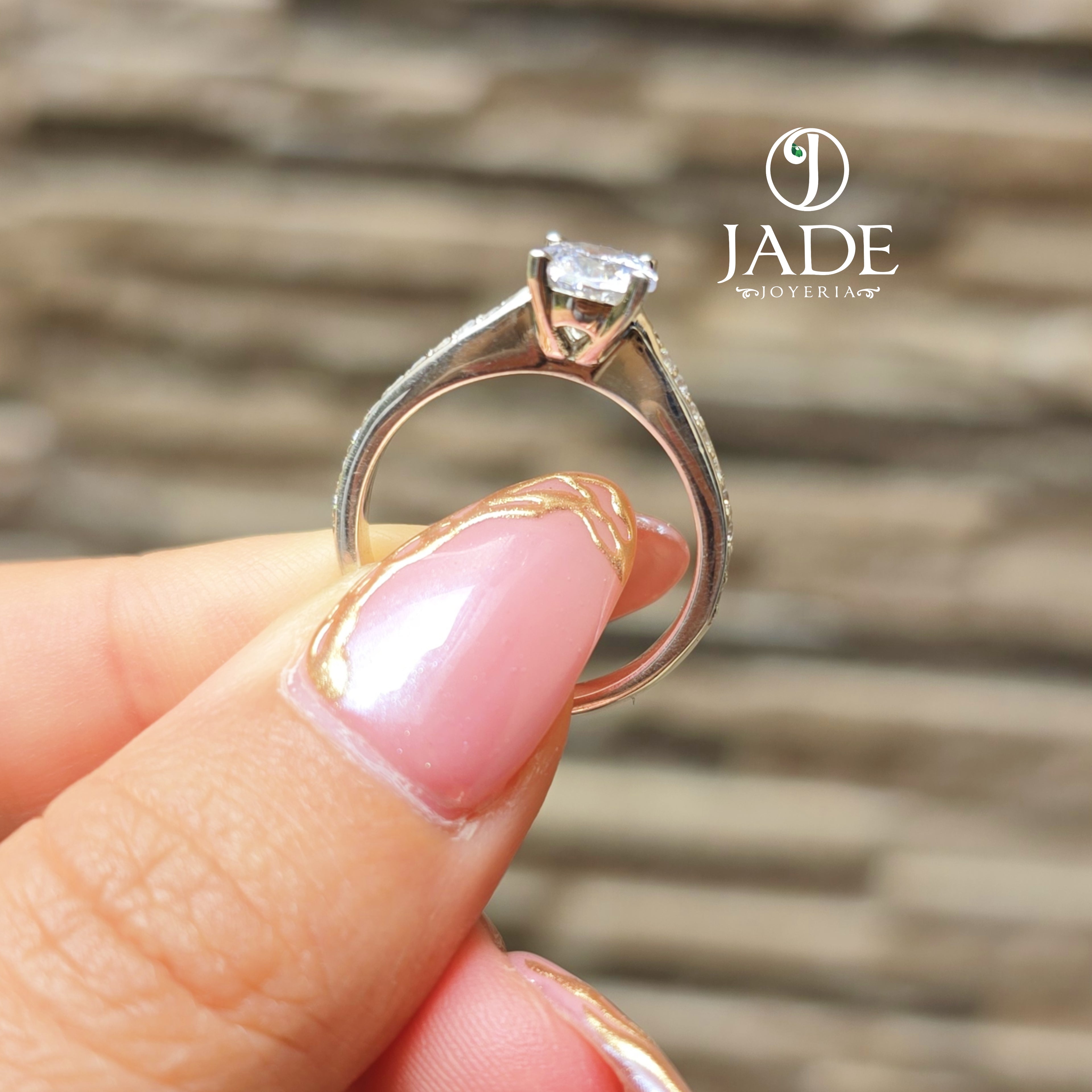 Anillo de Compromiso Plata "Eugenia"