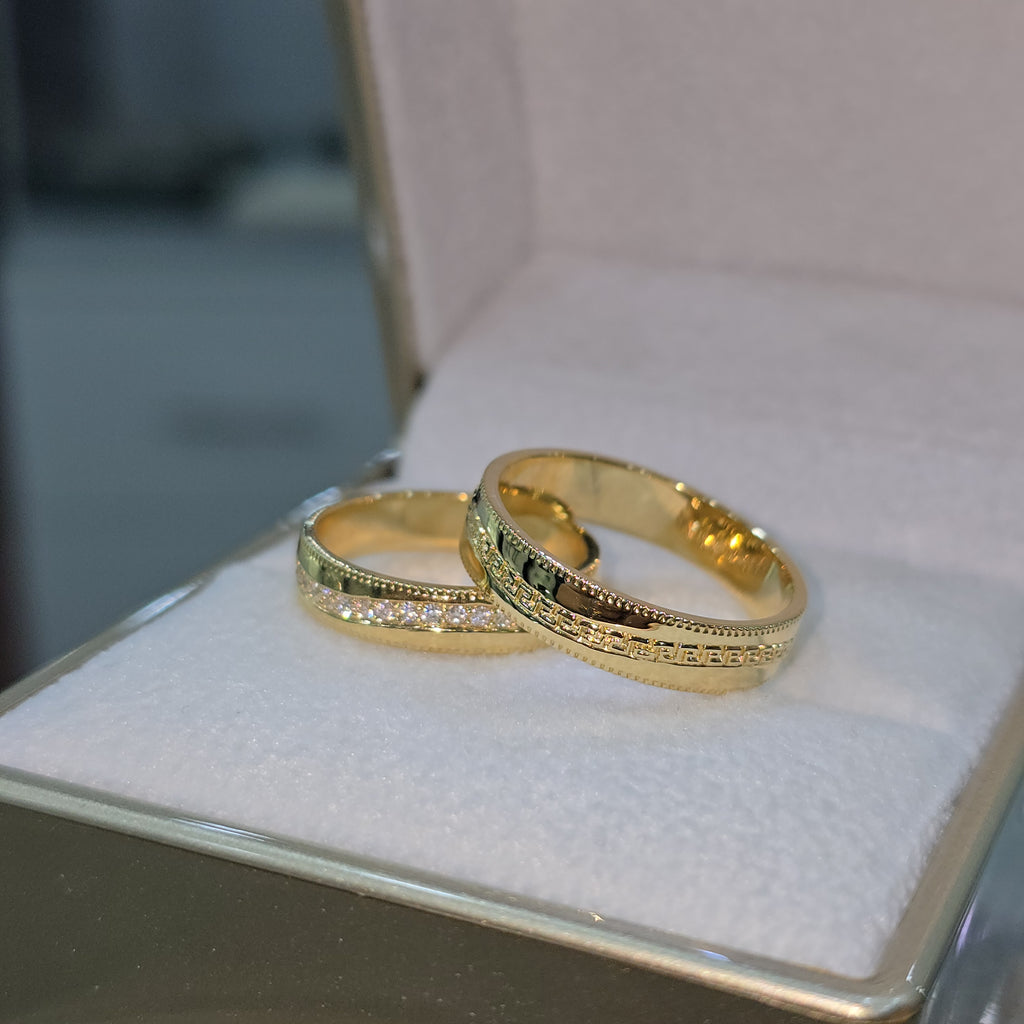 Aros de Boda 18k Guardia Imperial