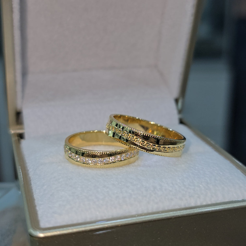 Aros de Boda 18k Guardia Imperial