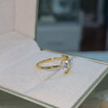 Anillo con Moissanite Luna Brillante