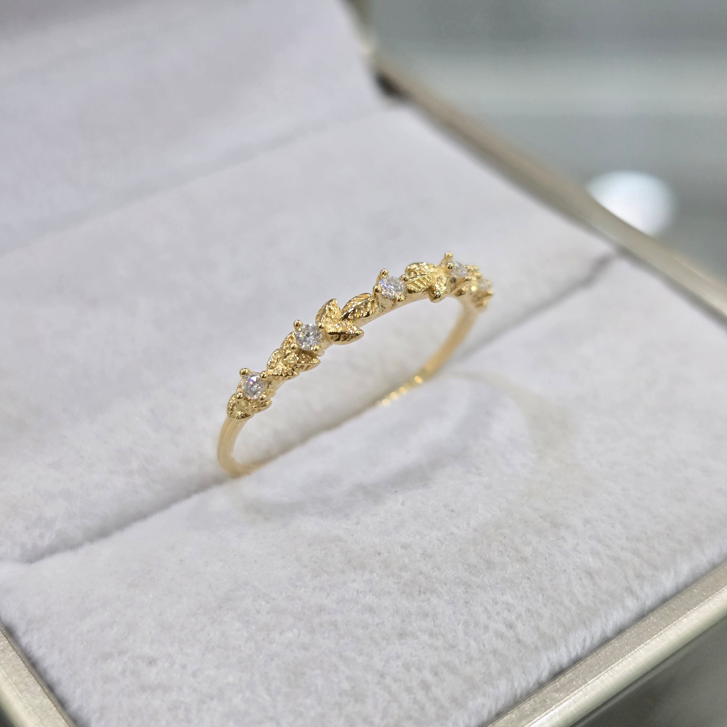 Cintillo con Moissanite Espiga