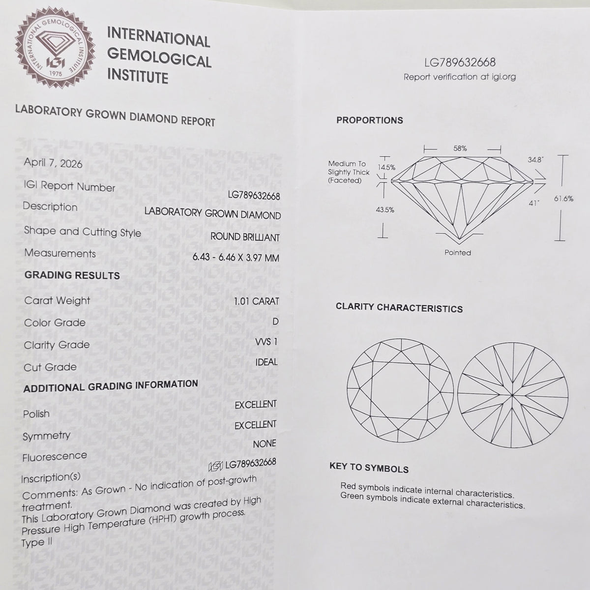 Anillo de compromiso con Diamante de laboratorio VALISSA