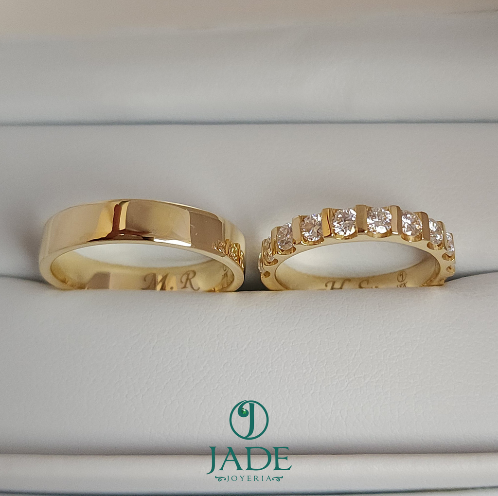 Aros de matrimonio "Mi Corazón"