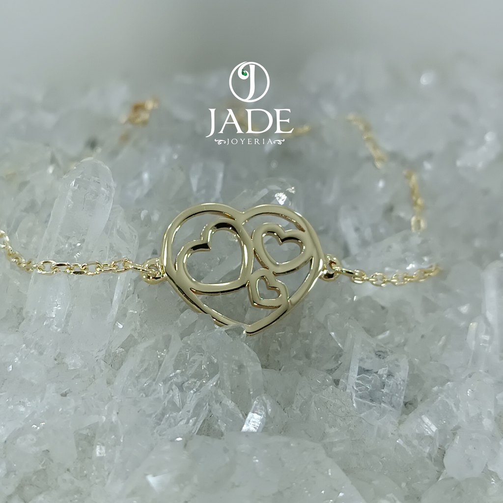 Pulsera " Corazón Andante"