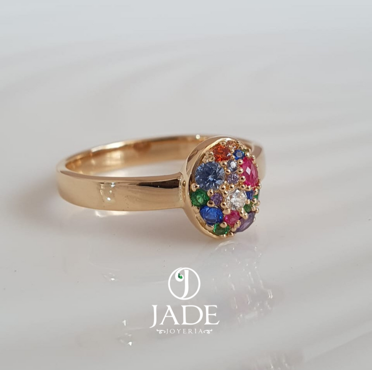 Anillo Gricelda en oro 18k – Jade18k (vista 4)
