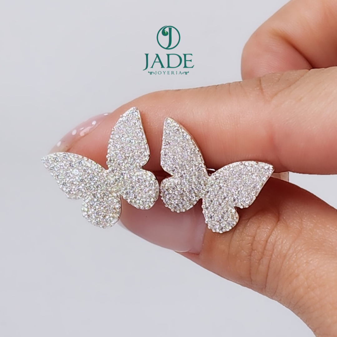 Aretes de Mariposa
