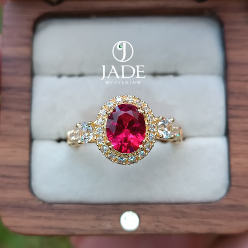 Anillo  de compromiso emperatriz