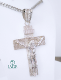 Dije de Cruz José en plata ley