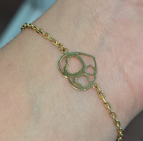 Pulsera " Corazón Andante"