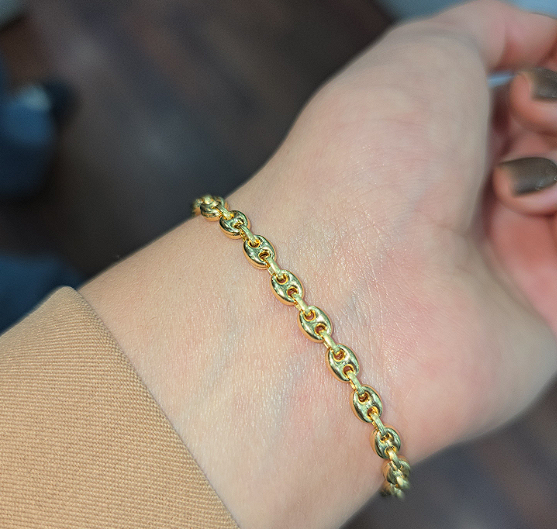 Pulsera Gucci Fina en oro 18k – Jade18k