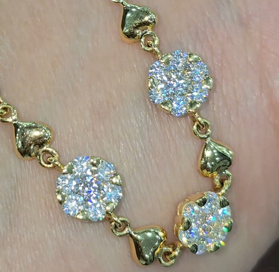 Pulsera Moissanite Brilla Siempre