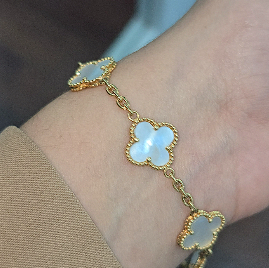 Pulsera Van Cleef Trébol Majestuoso