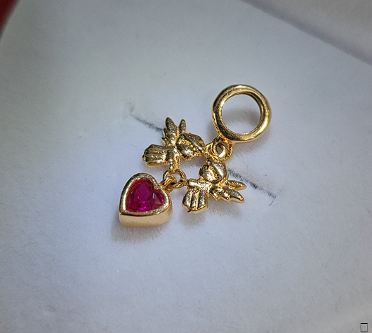 Dije Circón Corazón Belleza