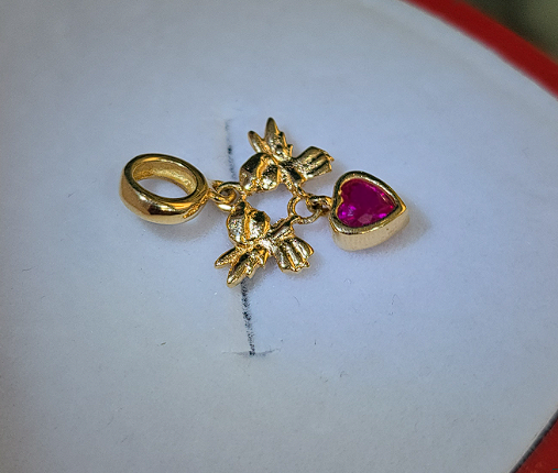 Dije Circón Corazón Belleza