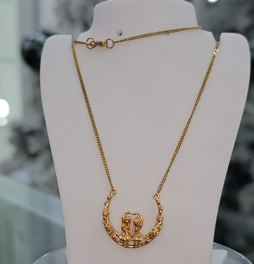 Collar Hermanas Corazón