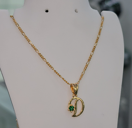 Collar con Inicial D
