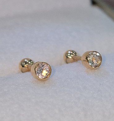 Aretes de Bebé Brilla siempre