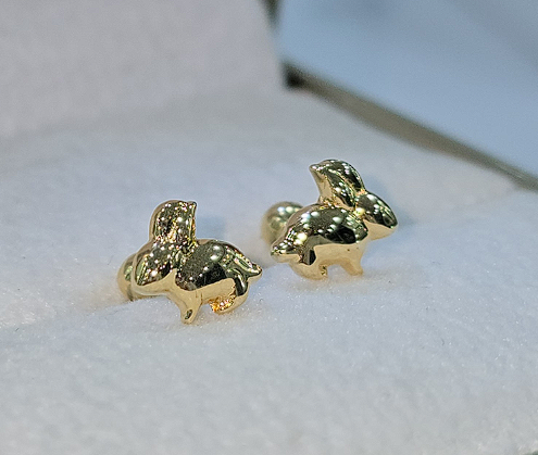 Aretes de Bebé Conejito