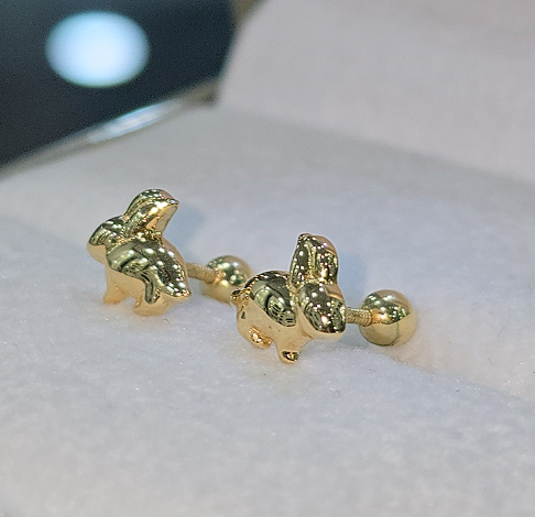 Aretes de Bebé Conejito