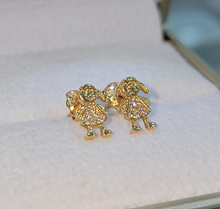 Aretes de Bebé Muñequita