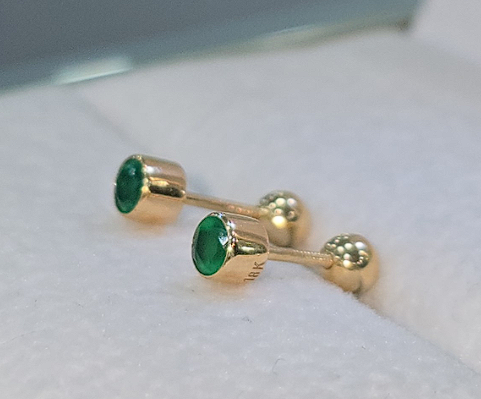 Aretes de Bebé Valiente