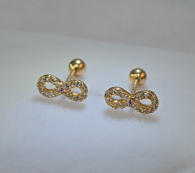 Aretes de Bebé Lazo