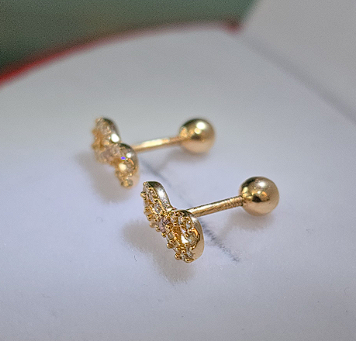 Aretes de Bebé Lazo
